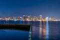 The San Diego Skyline at sunnight Royalty Free Stock Photo