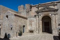View of San Domenico Church in Erice, Sicily Royalty Free Stock Photo