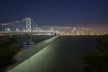 San Francisco skyline and Oakland Bay Bridge, San Francisco Royalty Free Stock Photo