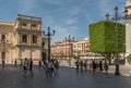 View of San Francisco Square in downtown Seville