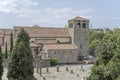 san Giusto cathedral north side, Trieste, Friuli, Italy