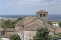 san Giusto cathedral roofs from east, Trieste, Friuli, Italy