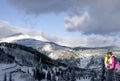 View of the San Juan Mountains From Purgatory Ski Area, Colorado Royalty Free Stock Photo