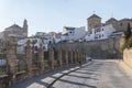 View of San Lorenzo Church and Towers House, Ubeda, Jaen, Spain