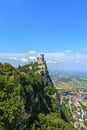 View of san marino - rocca della guaita