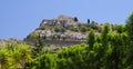 View of San Matteo church builded on the hill in Scicli, a little town in Sicily