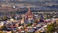View of San Miguel de Allende Royalty Free Stock Photo