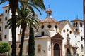 View of San Pedro parish church in the city centre, Malaga, Spain.