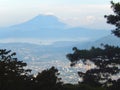 View of the San Vicente volcano Royalty Free Stock Photo