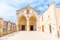 View of Sanctuary at Monte Sant`Angelo in apulia, Italy.