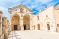 View of Sanctuary at Monte Sant`Angelo in apulia, Italy.