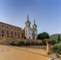 view of the Sanctuary of our Lady of the Holy Fountain church in Murcia