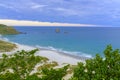 View of the Sandfly Beach near Dunedin