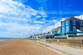 View of Sandgate beach United Kingdom Royalty Free Stock Photo