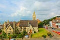 View of Sandgate town High street England Royalty Free Stock Photo