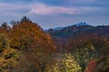 View from cesky raj - czech or bohemian paradise - bohemia - czech republic Royalty Free Stock Photo