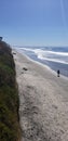 Beach in Encinitas California Royalty Free Stock Photo