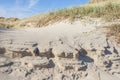 Sandy beach - Holmsland Klit, Denamrk.