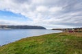 View of Sandy Cove in Norris Point, Newfoundland and Labrador Royalty Free Stock Photo