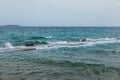 View of the Soros Beach, Antiparos Island, Greece