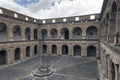 View of Sangallo Fort in Civita Castellana, Italy during daylight Royalty Free Stock Photo