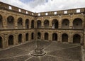 View of Sangallo Fort in Civita Castellana, Italy during daylight Royalty Free Stock Photo