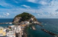 View of Sant`Angelo in Ischia island, Italy Royalty Free Stock Photo