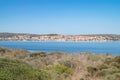 View of Sant`Antioco, Sardinia, Italy. Royalty Free Stock Photo