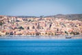 View of Sant`Antioco, Sardinia, Italy Royalty Free Stock Photo