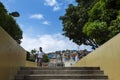 View of the Santa Ana Hill Cerro Santa Ana in the city of Guayaquil in Ecuador, South America Royalty Free Stock Photo