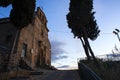 View of the Santa Croce church in Leonforte, Sicily