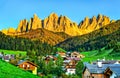 View of Santa Maddalena village - South Tyrol, Italy