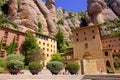 Santa Maria de Montserrat Monastery in Catalonia, Spain Royalty Free Stock Photo