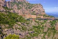 Santa Maria de Montserrat Monastery in Catalonia, Spain Royalty Free Stock Photo