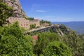 Santa Maria de Montserrat Monastery in Catalonia, Spain Royalty Free Stock Photo