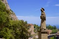 Santa Maria de Montserrat Monastery in Catalonia, Spain Royalty Free Stock Photo