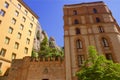 Santa Maria de Montserrat Monastery in Catalonia, Spain Royalty Free Stock Photo