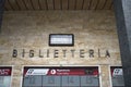 View of Santa Maria Novella train station Royalty Free Stock Photo