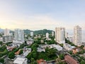 View of Santa Marta city from top, Colombia