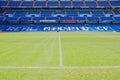 View Santiago Bernabeu football stadium