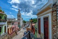 View of Santo Domingo streets Royalty Free Stock Photo