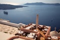 View from the Santorini island.