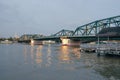 View of Saphan Phut Bridge of Bangkok