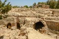 View at the Saranda Kolones ruins of Pafos on Cyprus