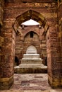 A the entrance of the tomb of Sultan Iltutmish