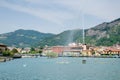 View of Sarnico from Lake Iseo