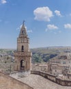 View of the sassi of Matera, Italy Royalty Free Stock Photo