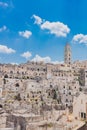 View of the sassi of Matera, Italy Royalty Free Stock Photo