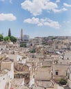 View of the sassi of Matera, Italy Royalty Free Stock Photo