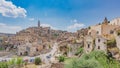 View of the sassi of Matera, Italy Royalty Free Stock Photo